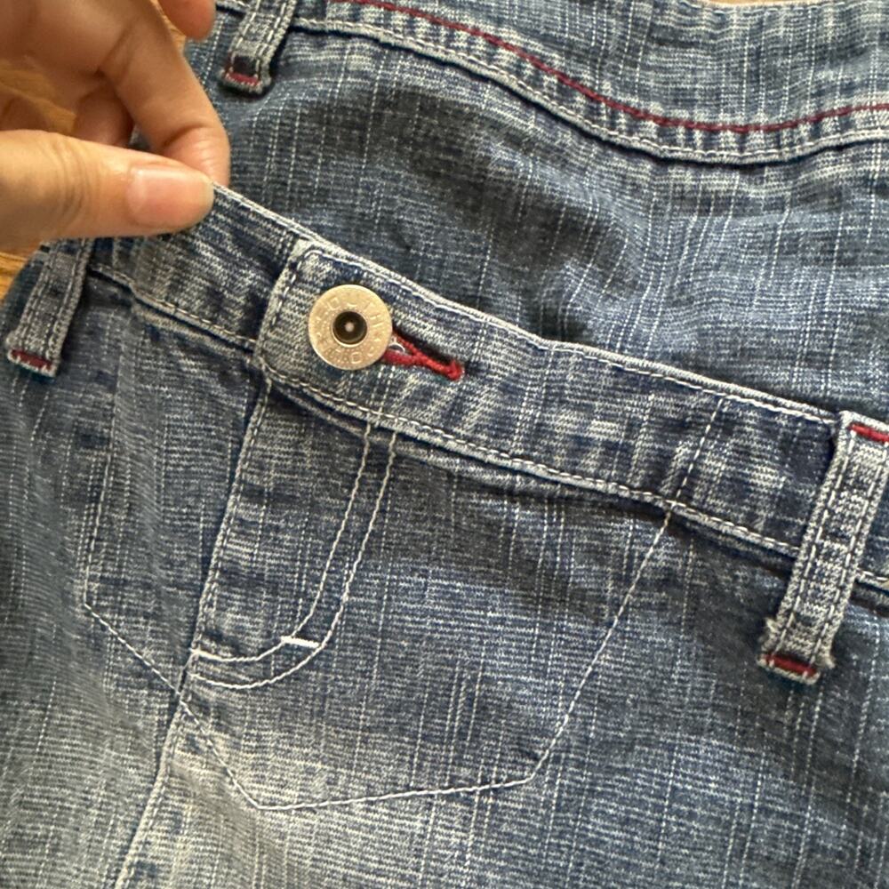 Womens Southpole Mini Skirt Jean Denim Blue Size 7 light blue C26 - Picture 10 of 11